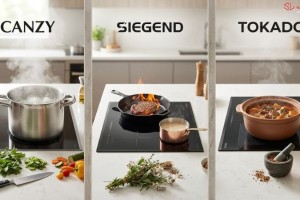 So Sánh Bếp Từ Canzy, Siegend, Tokado: Nên Mua Thương Hiệu Nào?