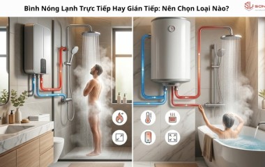 Bình Nóng Lạnh Trực Tiếp Hay Gián Tiếp: Nên Chọn Loại Nào?