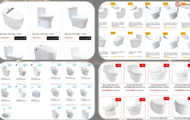 Giá bồn cầu bao nhiêu? Bảng giá Inax, Toto, Viglacera, thông minh mới nhất 2025