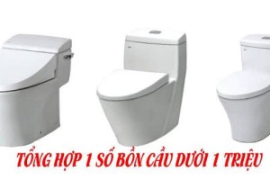 Tổng hợp bồn cầu giá rẻ dưới 1 triệu Hà Nội