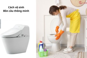 Cách Vệ Sinh Bồn Cầu Thông Minh và Nắp Rửa Điện Tử (Bidet) ĐÚNG CÁCH: 5 Quy Tắc Vàng Giữ Sạch Men Sứ và Bảo Vệ Cảm Biến
