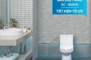 Đánh giá bồn cầu inax ac-969vn chi tiết từ A đến Z