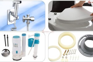 Các sản phẩm vệ sinh & phụ kiện đi kèm bồn cầu