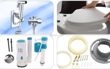 Các sản phẩm vệ sinh & phụ kiện đi kèm bồn cầu