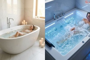 Bồn Tắm Nằm Hay Bồn Tắm Massage: Nên Chọn Loại Nào?