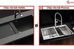 So Sánh Chậu Rửa Bát Picenza vs Hafele: Ai là "Vua" Phân Khúc và Lựa Chọn nào Tối Ưu cho Bếp Việt?