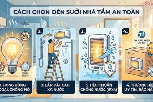 Cách Chọn Đèn Sưởi Nhà Tắm An Toàn Cho Mùa Đông