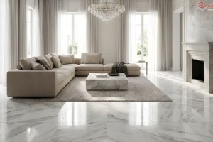 Biến nhà phố thành "Khách sạn 5 sao" với trào lưu Gạch khổ lớn 60x120 năm 2026