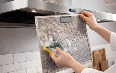 Tuyệt Chiêu Vệ Sinh Lưới Lọc Máy Hút Mùi Sạch Bong Dầu Mỡ Chỉ 15 Phút