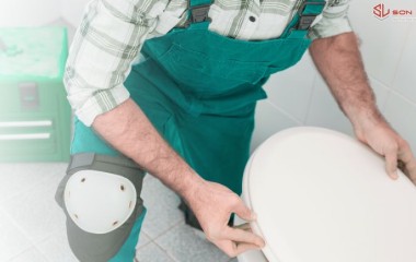 7 Bước Tự Lắp Đặt Nắp Bồn Cầu Cơ Học và Nắp Rửa Điện Tử (Bidet) Từ A đến Z: Đấu Nối Nước và Kiểm Tra An Toàn Điện