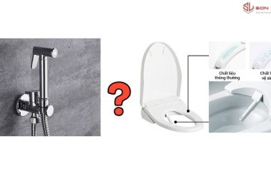 Phân Tích Chi Tiết 5 Loại Vòi Xịt Vệ Sinh (Bidet) Phổ Biến: Cơ, Điện Tử, Nắp Rửa Thường và Thông Minh – Ưu Nhược Điểm