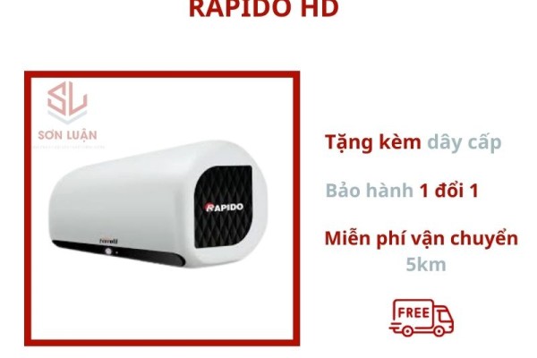 Hình ảnh bình nóng lạnh Ferroli 20L RAPIDO HD