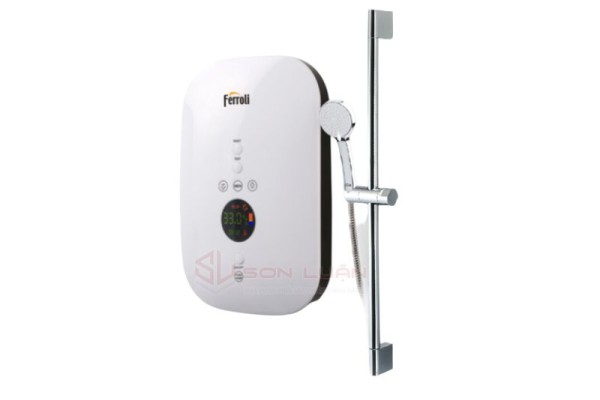 Bình nước nóng trực tiếp Ferroli DIVO SDP có bơm tăng áp