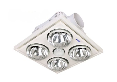 Đèn sưởi nhà tắm 4 bóng âm trần Hans H4B
