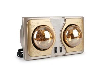 Đèn sưởi nhà tắm 2 bóng treo tường Kottmann K2BH