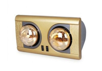 Đèn sưởi nhà tắm 2 bóng treo tường Kottmann K2BNV