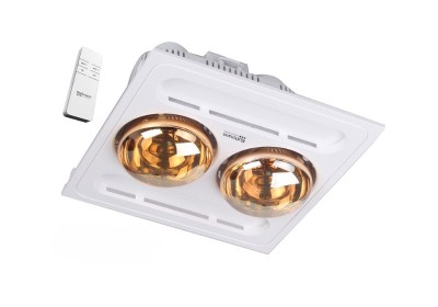 Đèn sưởi nhà tắm 2 bóng âm trần Kottmann K9R