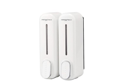 Hộp đựng xà phòng đôi Safevn F7020-2 trắng
