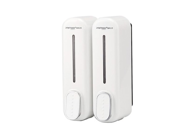 Hộp đựng xà phòng đôi SafeVN F7020-2 Trắng