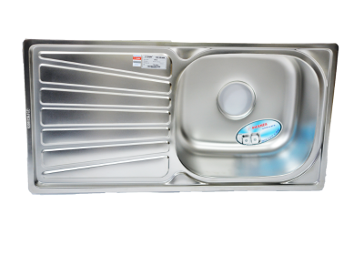 Chậu rửa bát Inox 1 hố 1 bàn Picenza DH4