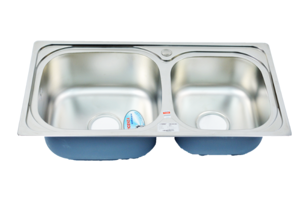 Chậu rửa bát Inox 2 hố  Picenza DH1