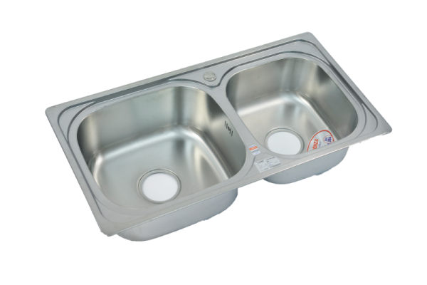 Chậu rửa bát Inox 2 hố Picenza TB1