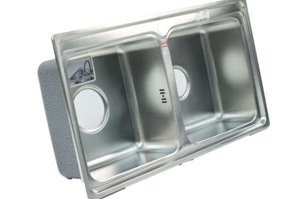 Chậu rửa bát Inox 2 hố Picenza PZ9 8045
