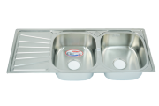 Chậu rửa bát 2 hố 1 bàn Picenza TB12