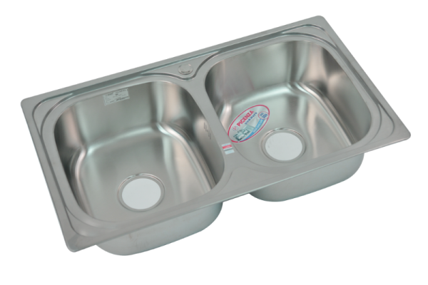 Chậu rửa bát Inox 2 hố Picenza TB9