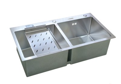 Chậu rửa bát 2 hố Picenza Handmade 201 HM8245-616
