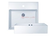 Chậu rửa mặt lavabo đặt bàn Caesar LF5263