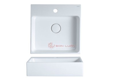 Chậu rửa mặt lavabo đặt bàn Caesar LF5255