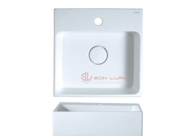 Chậu rửa mặt lavabo đặt bàn Caesar LF5257