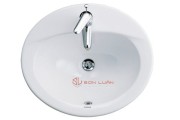 Chậu rửa mặt lavabo dương bàn Caesar L5018