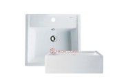 Chậu rửa mặt lavabo đặt bàn Caesar LF5236
