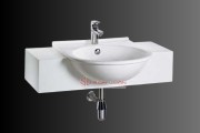 Chậu rửa mặt lavabo treo tường Caesar LF5302