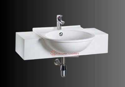 Chậu rửa mặt lavabo treo tường Caesar LF5302