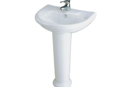 Chậu rửa mặt lavabo chân đứng Caesar L2330/P2432