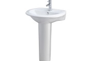 Chậu rửa mặt lavabo chân đứng Caesar L2360/P2437
