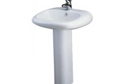 Chậu rửa mặt lavabo chân dài Caesar L2560/P2438