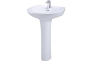 Chậu rửa mặt lavabo chân dài Caesar L2220/P2445