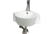 Chậu rửa mặt lavabo treo góc Caesar LF5238