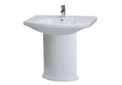Chậu rửa mặt lavabo chân đứng Caesar LF5312/PF2412