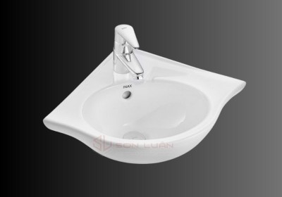 Chậu rửa mặt lavabo góc Inax L-281V