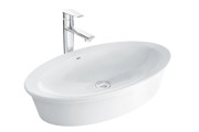 Chậu rửa mặt lavabo dương bàn đá Inax AL-300V