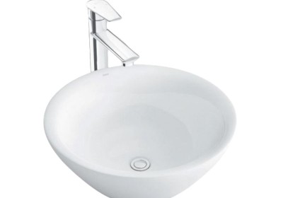 Chậu rửa mặt lavabo dương bàn đá Inax AL-445V