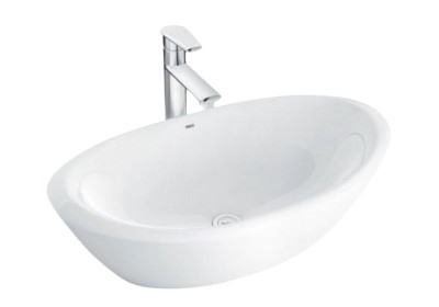 Chậu rửa mặt lavabo dương bàn đá Inax AL-465V