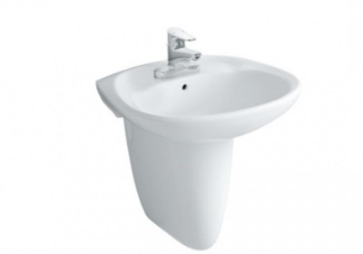 Chậu rửa mặt lavabo treo tường Inax L-284V (EC/FC)