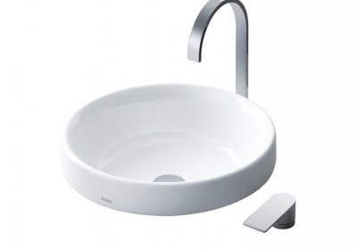 Chậu rửa mặt lavabo đặt bàn đá TOTO L1704
