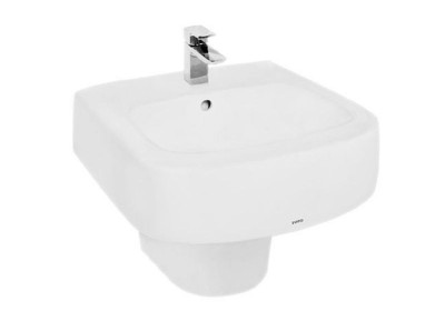 Chậu rửa mặt lavabo chân lửng TOTO LHT767CR